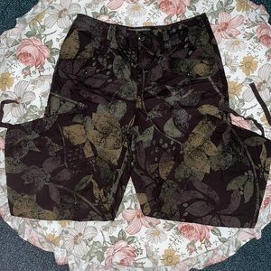 Anthropologie Army Print Cargo Pants Size 30